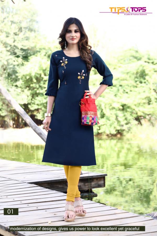 TIPS & TOPS Resham 7 Exclusive Ethnic Wear Kurti